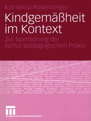 cover image of Kindgemäßheit im Kontext
